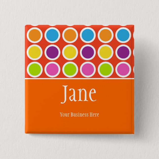 Botón de distintivo de nombre de Cordelia (Anverso)