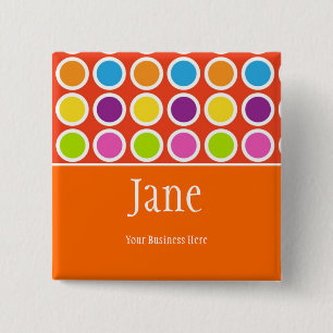 Botón de distintivo de nombre de Cordelia