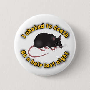 botón de dolor de pelo