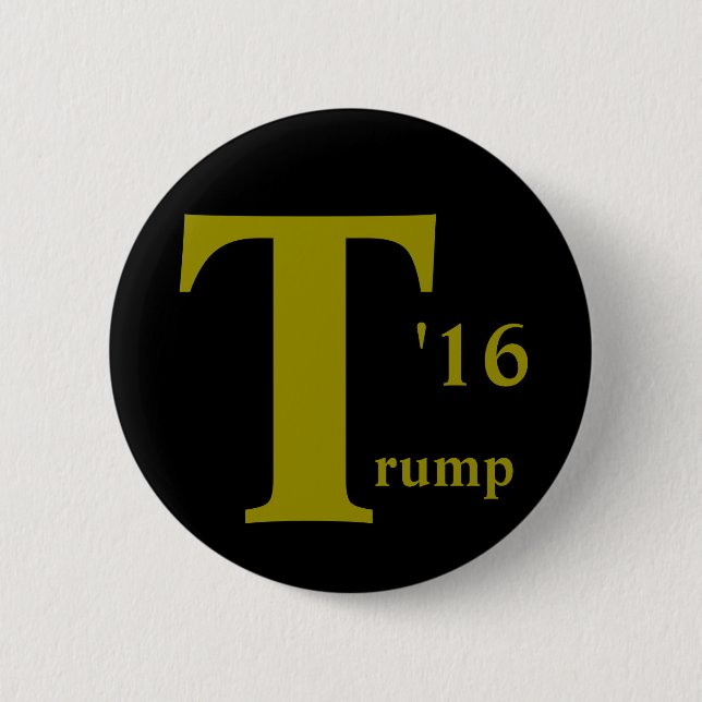 Botón de Donald Trump 2016 (Anverso)