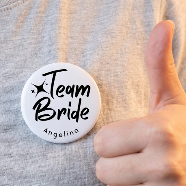 Botón de ducha de novia de Team Bridal (Subido por el creador)