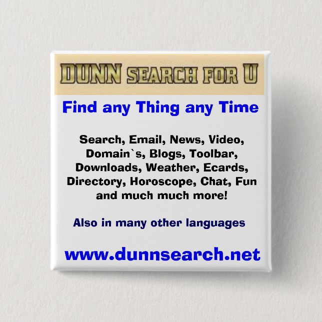 Botón de DUNN para U (Anverso)