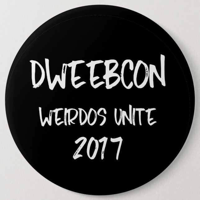 Botón de Dweebcon (Anverso)