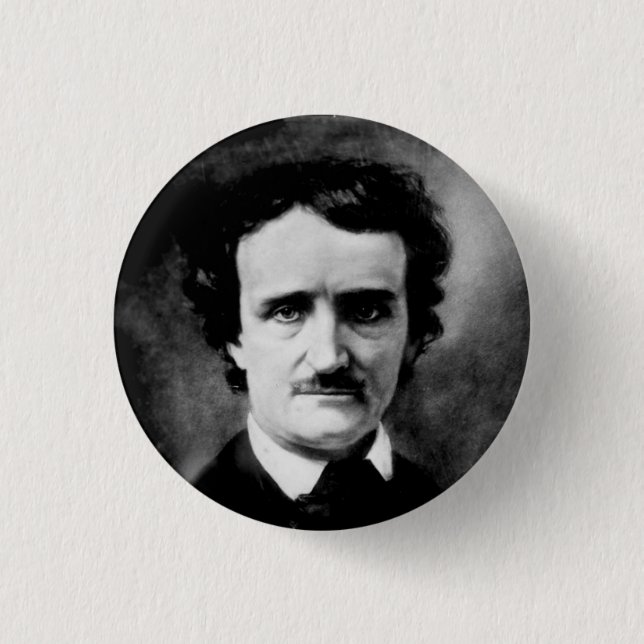 Botón de Edgar Allan Poe (Anverso)