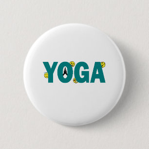 Botón de Emoji de Yoga