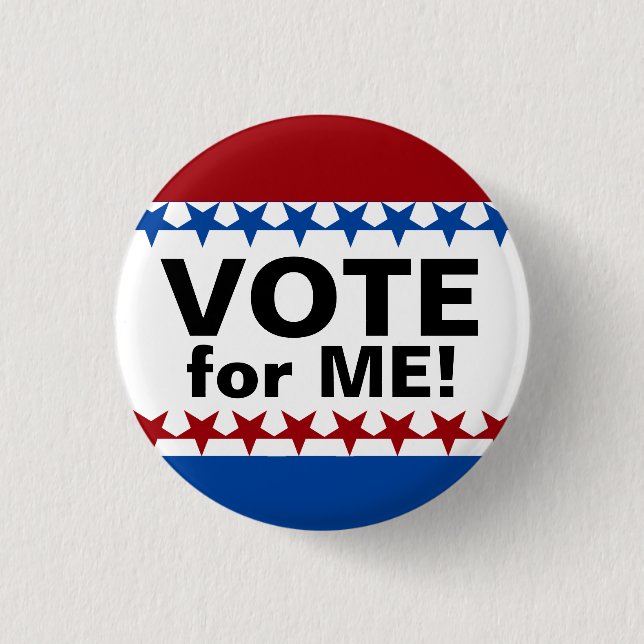 Botón de encargo de la campaña del voto (Anverso)