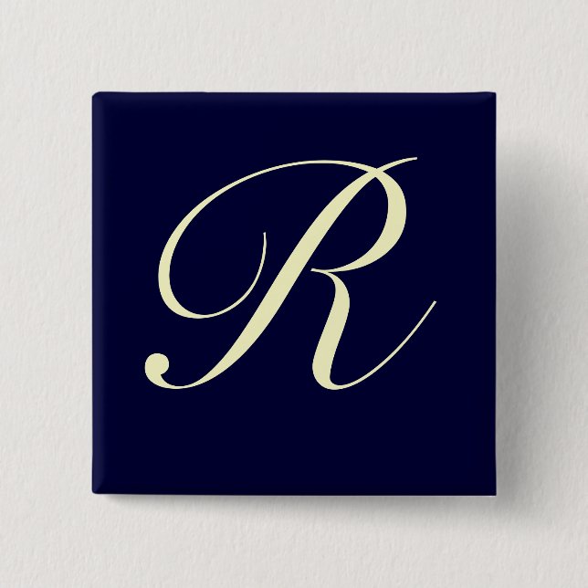 Botón de encargo del monograma (Anverso)