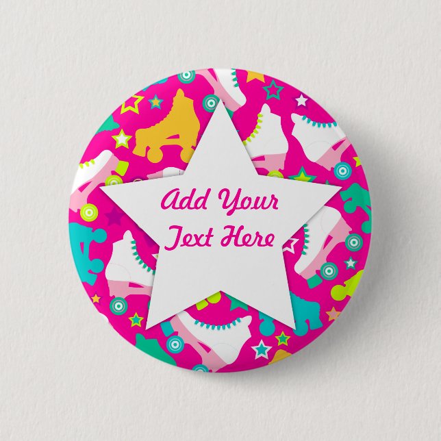 Botón de encargo del Pin de las rosas fuertes (Anverso)