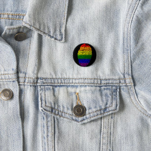 Botón de entrada de Orgullo de arcoiris