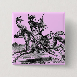 Botón de espalda de caballo indio