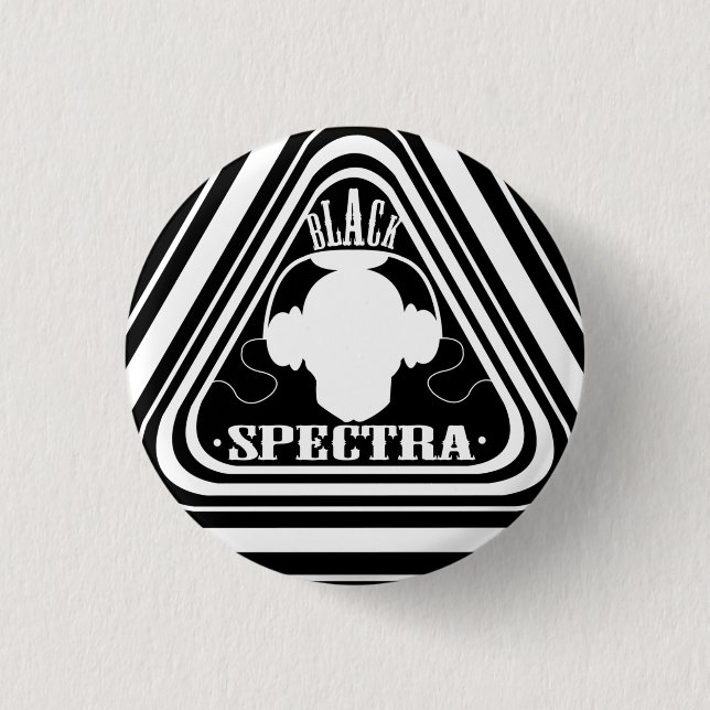 Botón de espectros negros (Anverso)
