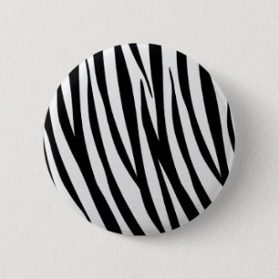 Botón de estampado de zebra