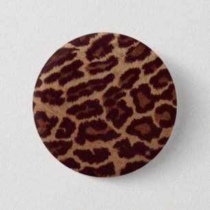 Botón de estampado leopardo