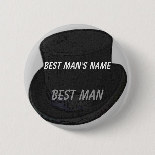 Botón de etiqueta de nombre de hombre mejor