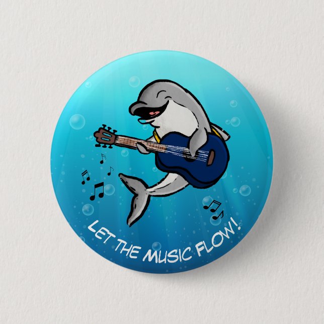 Botón de Felicidad Musical de Kai Dolphin - 'Deja  (Anverso)