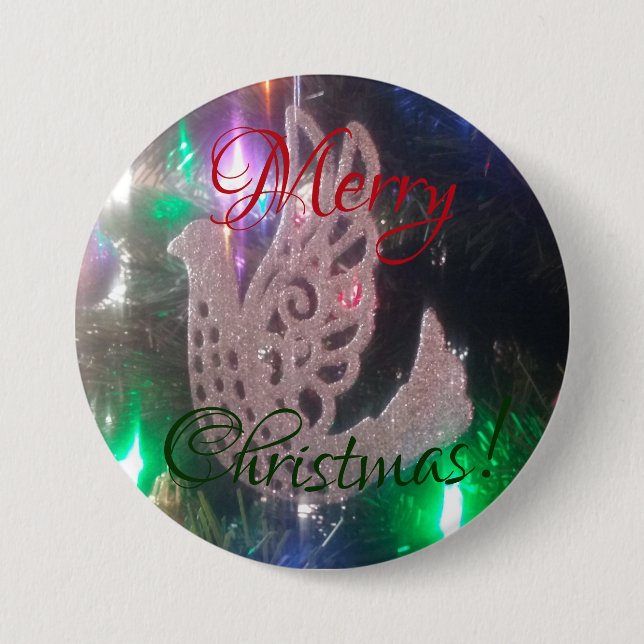 Botón de Feliz Navidad (Anverso)