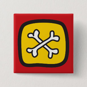 botón de Fiesta divertido de Halloween para los cr