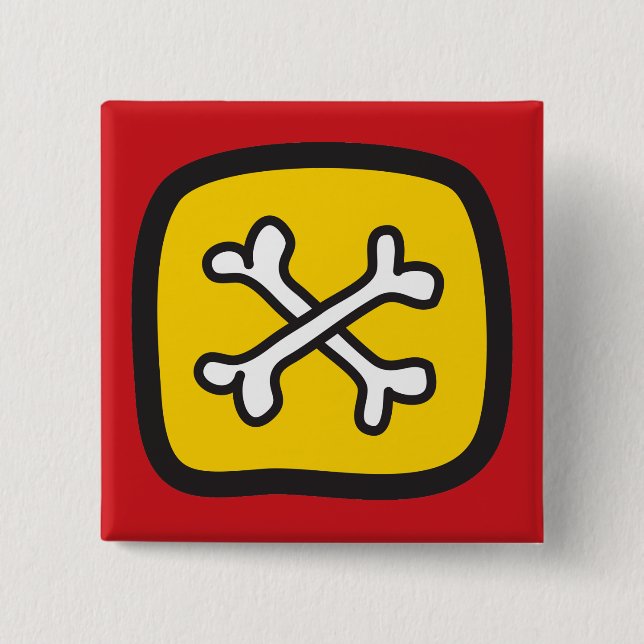 botón de Fiesta divertido de Halloween para los cr (Anverso)