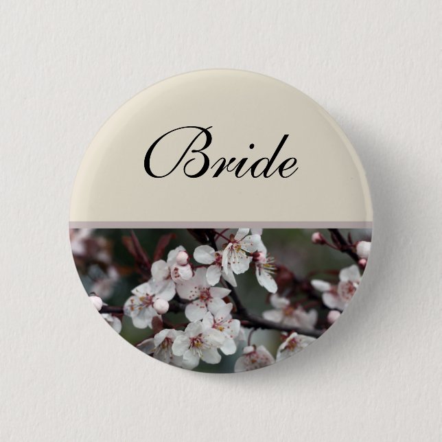 botón de flor de ciruela de boda (Anverso)