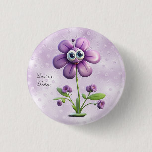 Botón de Flor Morada