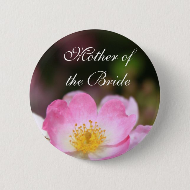 botón de flor rosa rosa rosada para bonitos. (Anverso)