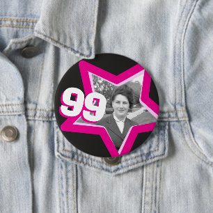 botón de foto de 99 años