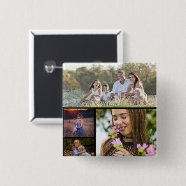 botón de foto de cuatro personalizados