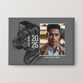 botón de foto de graduación