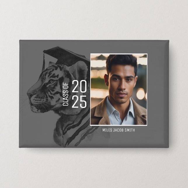 botón de foto de graduación (Anverso)