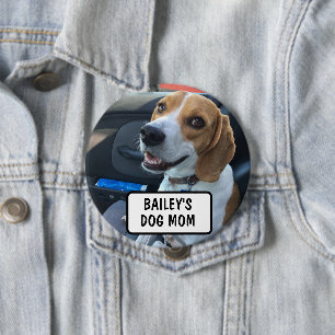 botón de foto del Mascota del personalizado