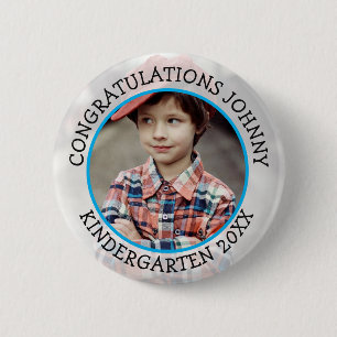 botón de foto para graduados de jardín de infancia