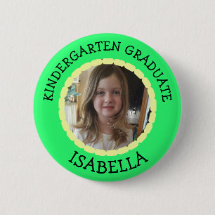 botón de foto para graduados de jardín de infancia