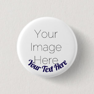 Botón de Foto Personalizado con Pin – Insignia de 
