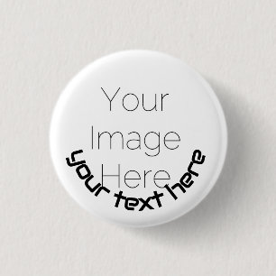 Botón de Foto Personalizado con Pin – Insignia de