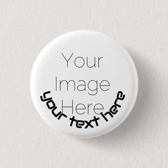 Botón de Foto Personalizado con Pin – Insignia de  (Anverso)