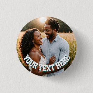 Botón de Foto Personalizado con Pin – Insignia de