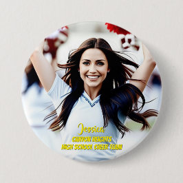Botón de foto personalizado para jugador de equipo