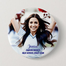 Botón de foto personalizado para jugador de equipo
