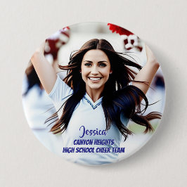 Botón de foto personalizado para jugador de equipo
