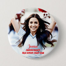 Botón de foto personalizado para jugador de equipo