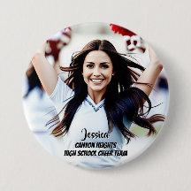 Botón de foto personalizado para jugador de equipo