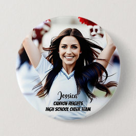 Botón de foto personalizado para jugador de equipo