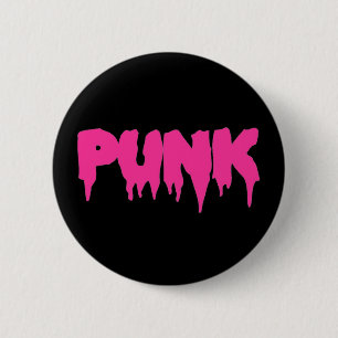Botón de fuente de goteo rosa "Punk" de Personali