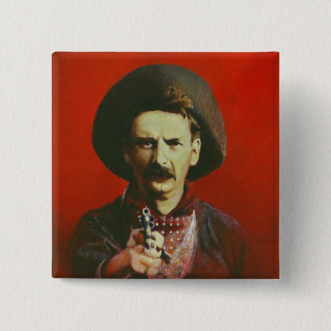 Botón de fuera de la ley occidental (Anverso)