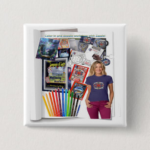 botón de garabato creativo