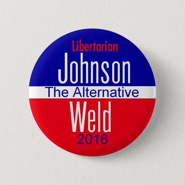 Botón de Gary JOHNSON 2016 (Anverso)