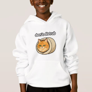 Botón de gato naranja estético lindo no molestar