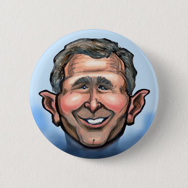 Botón de George W Bush (Anverso)