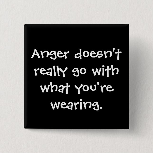 Botón de gestión de la ira (Anverso)