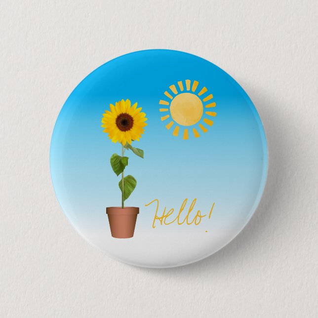 Botón de girasol (Anverso)